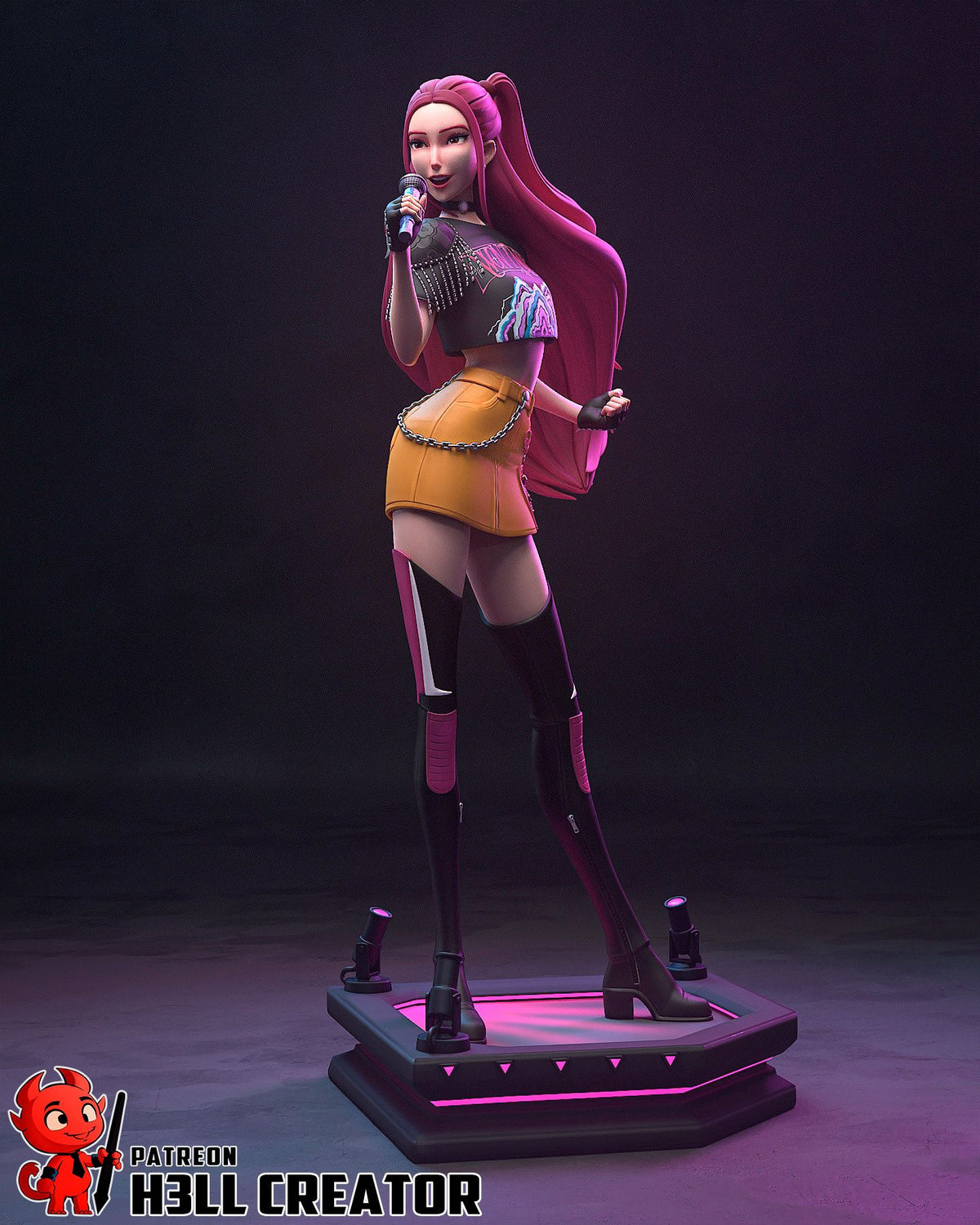 Mira - Highly Detailed Statue - Fanart