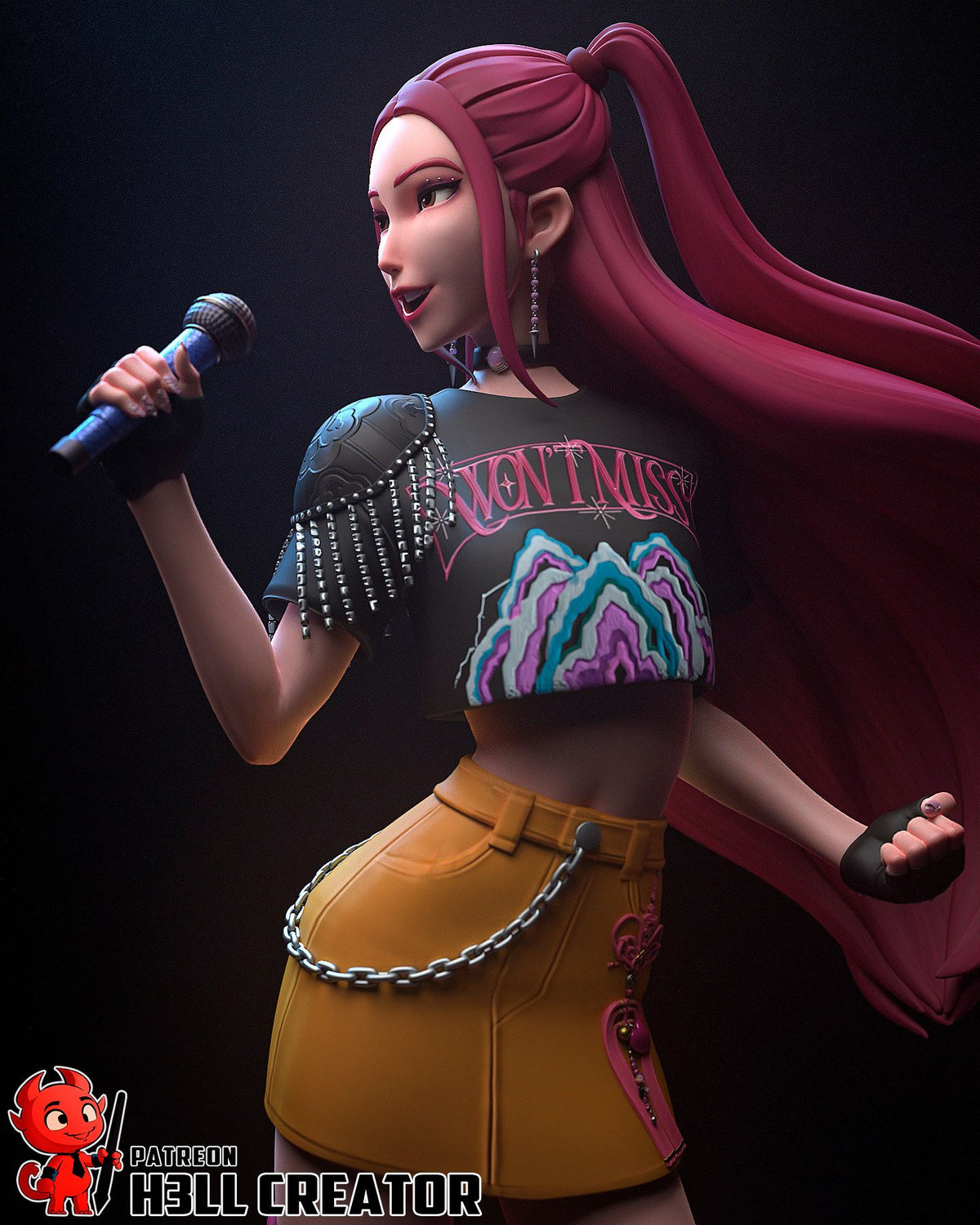 Mira - Highly Detailed Statue - Fanart