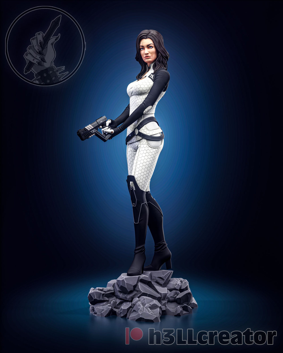 Miranda - Highly Detailed Statue - Fanart