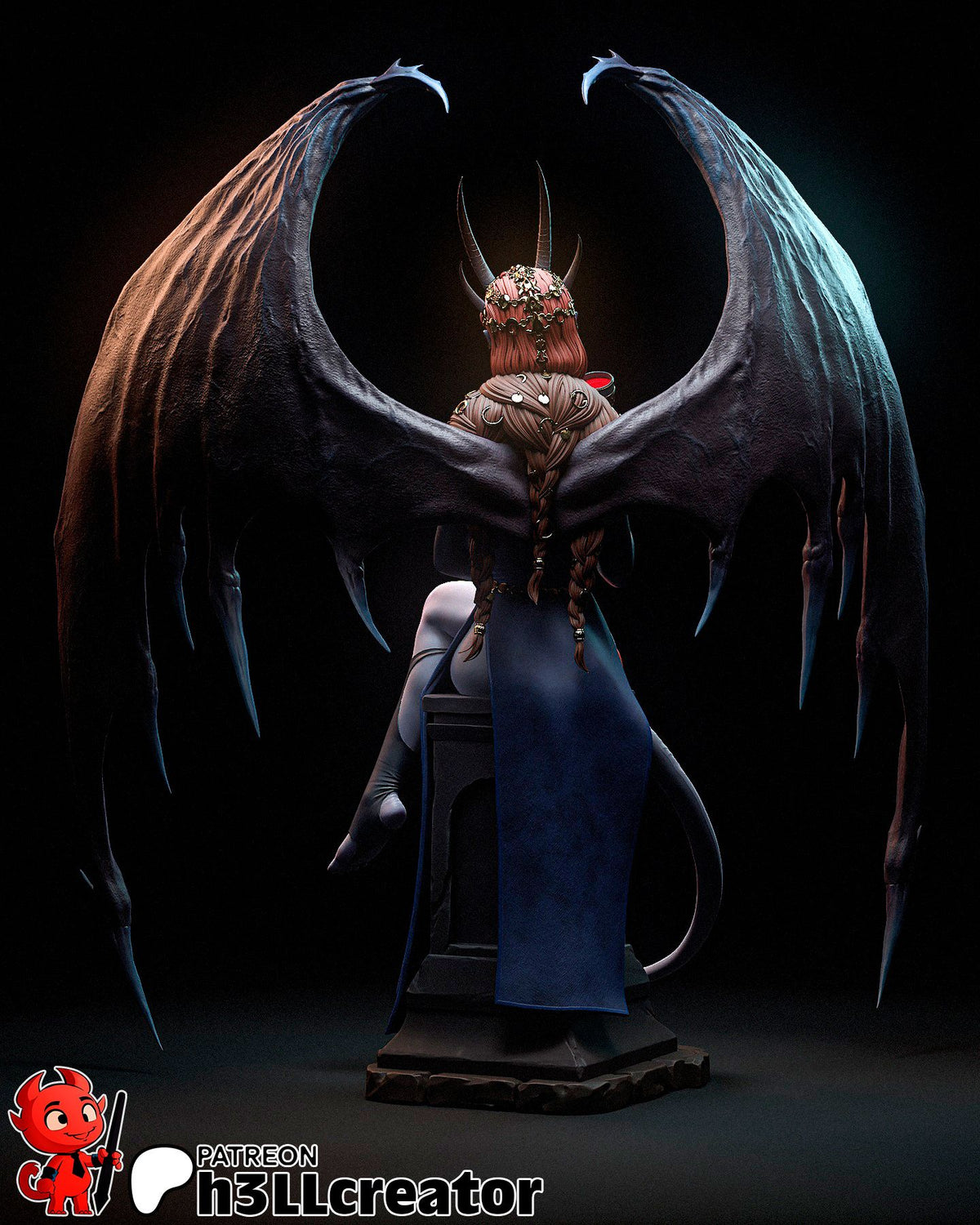Mizora - Highly Detailed Statue - Fanart