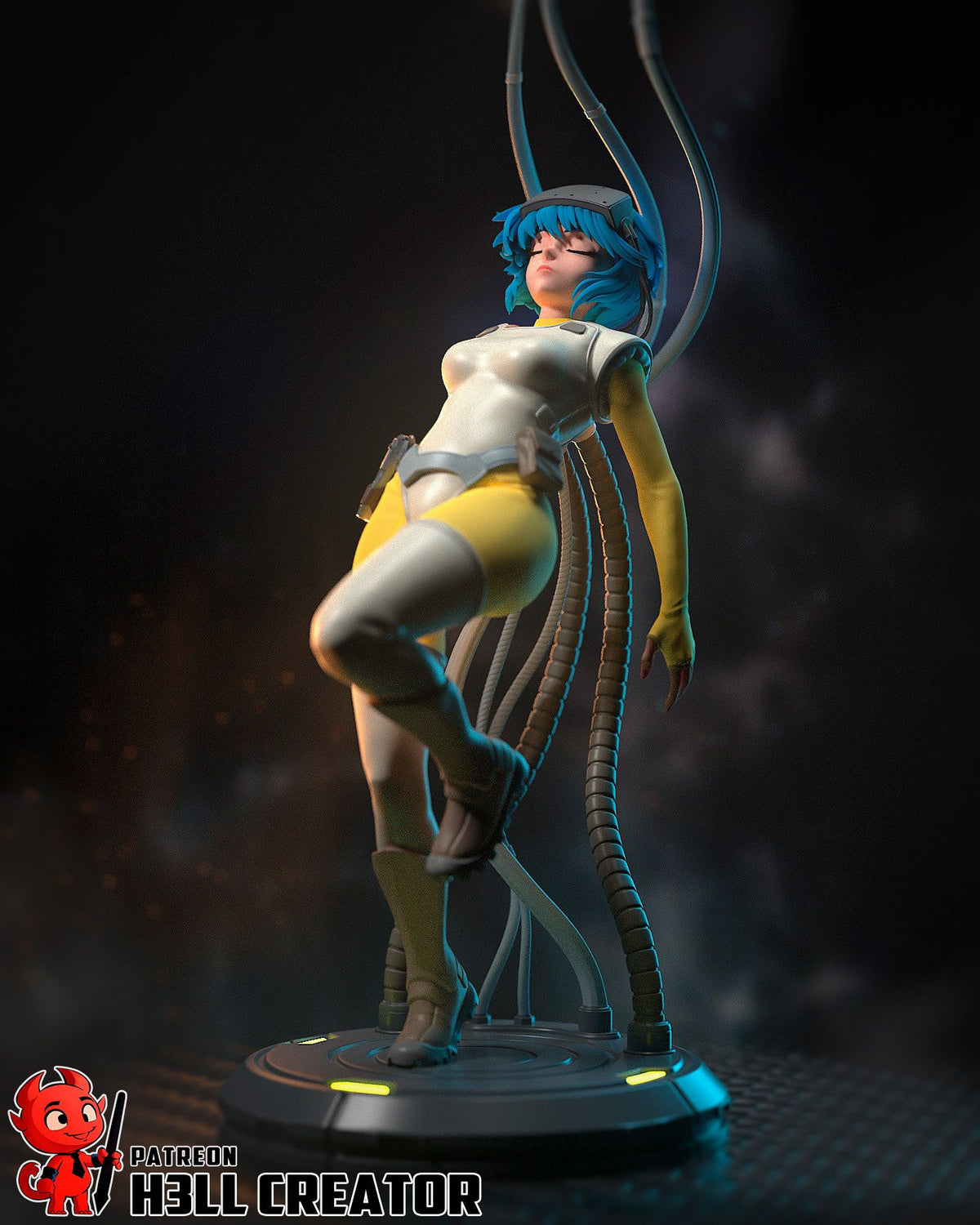 Motoko - Highly Detailed Statue - Fanart