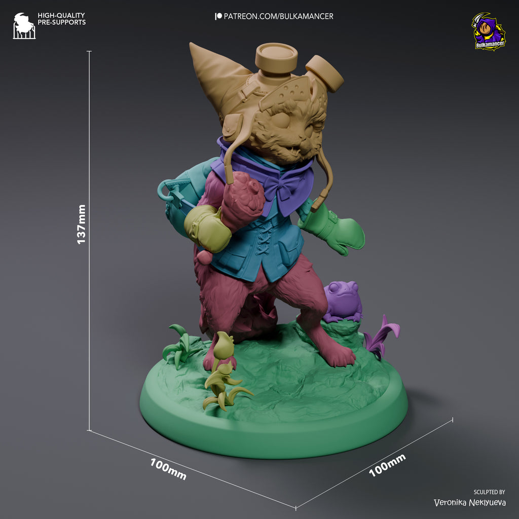 Palico - Highly Detailed Statue - Fanart