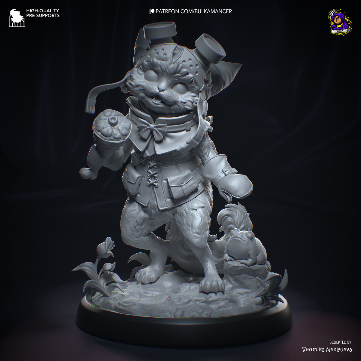 Palico - Highly Detailed Statue - Fanart