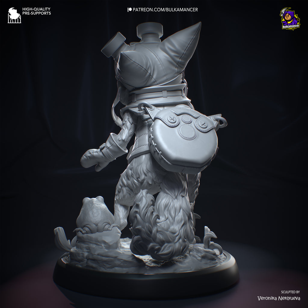 Palico - Highly Detailed Statue - Fanart