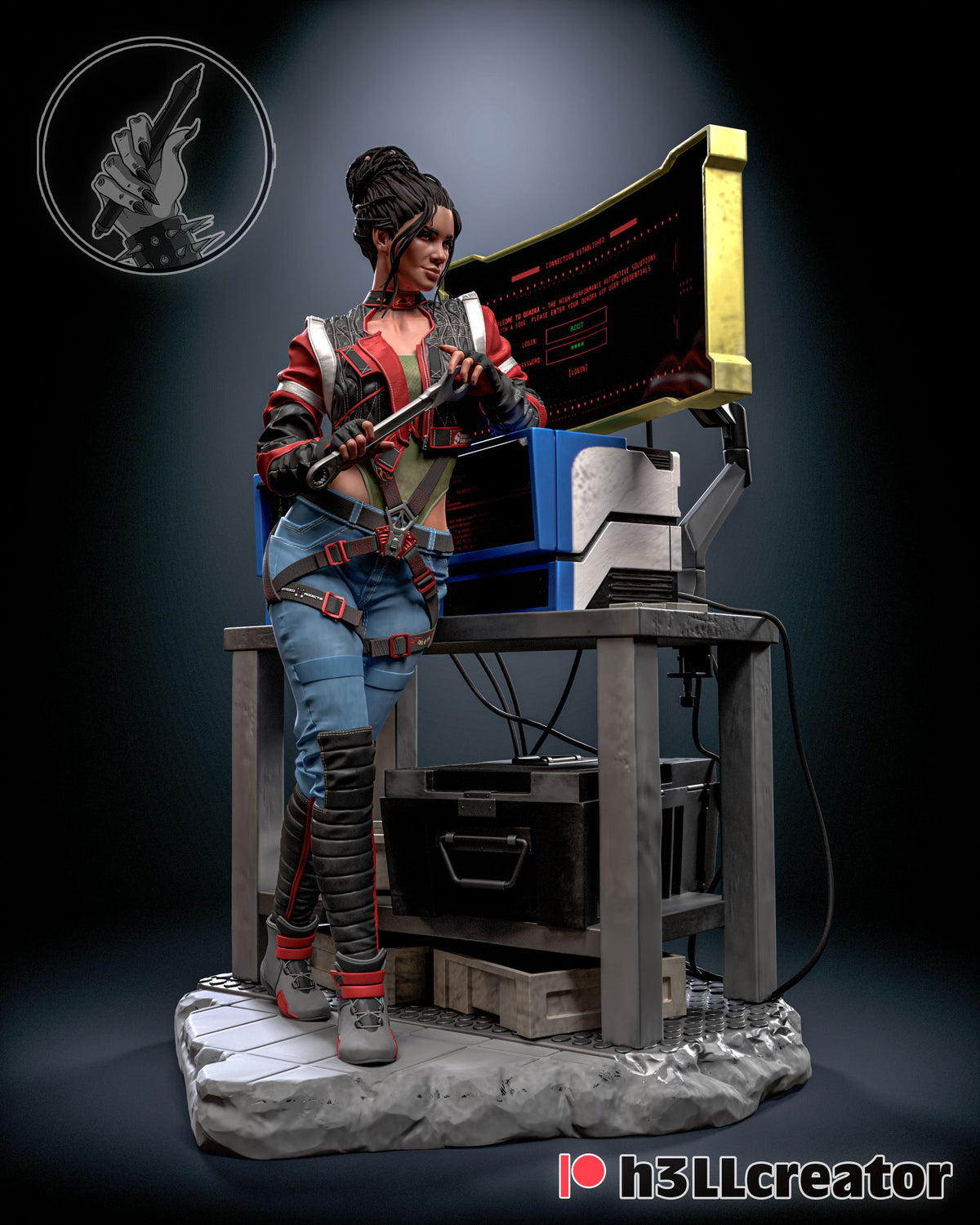 Panam - Highly Detailed Statue - Fanart