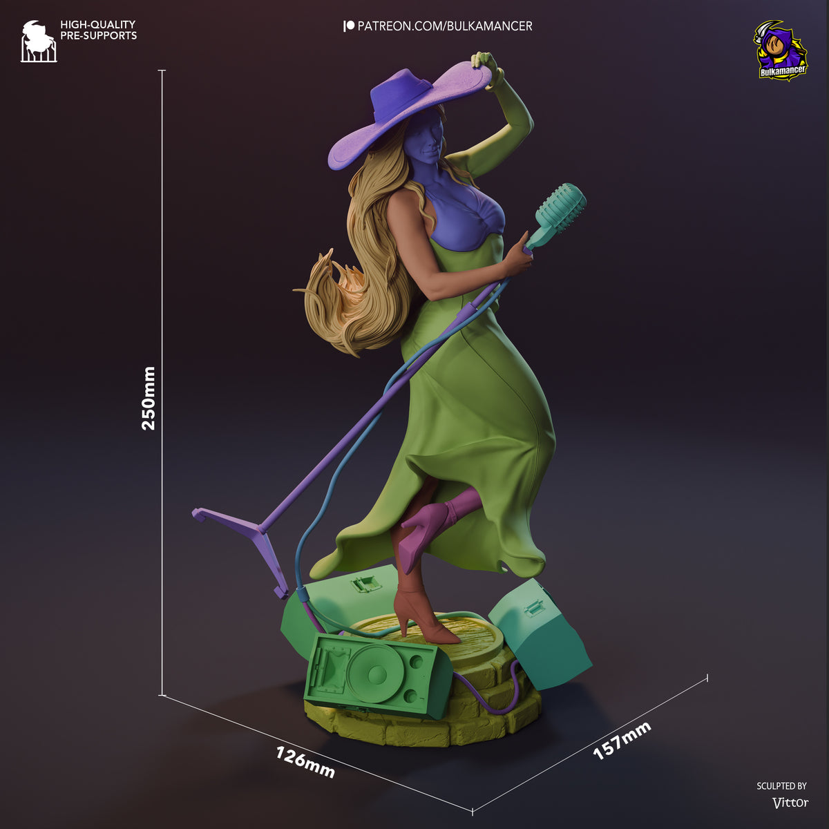 Pauline - Highly Detailed Statue - Fanart