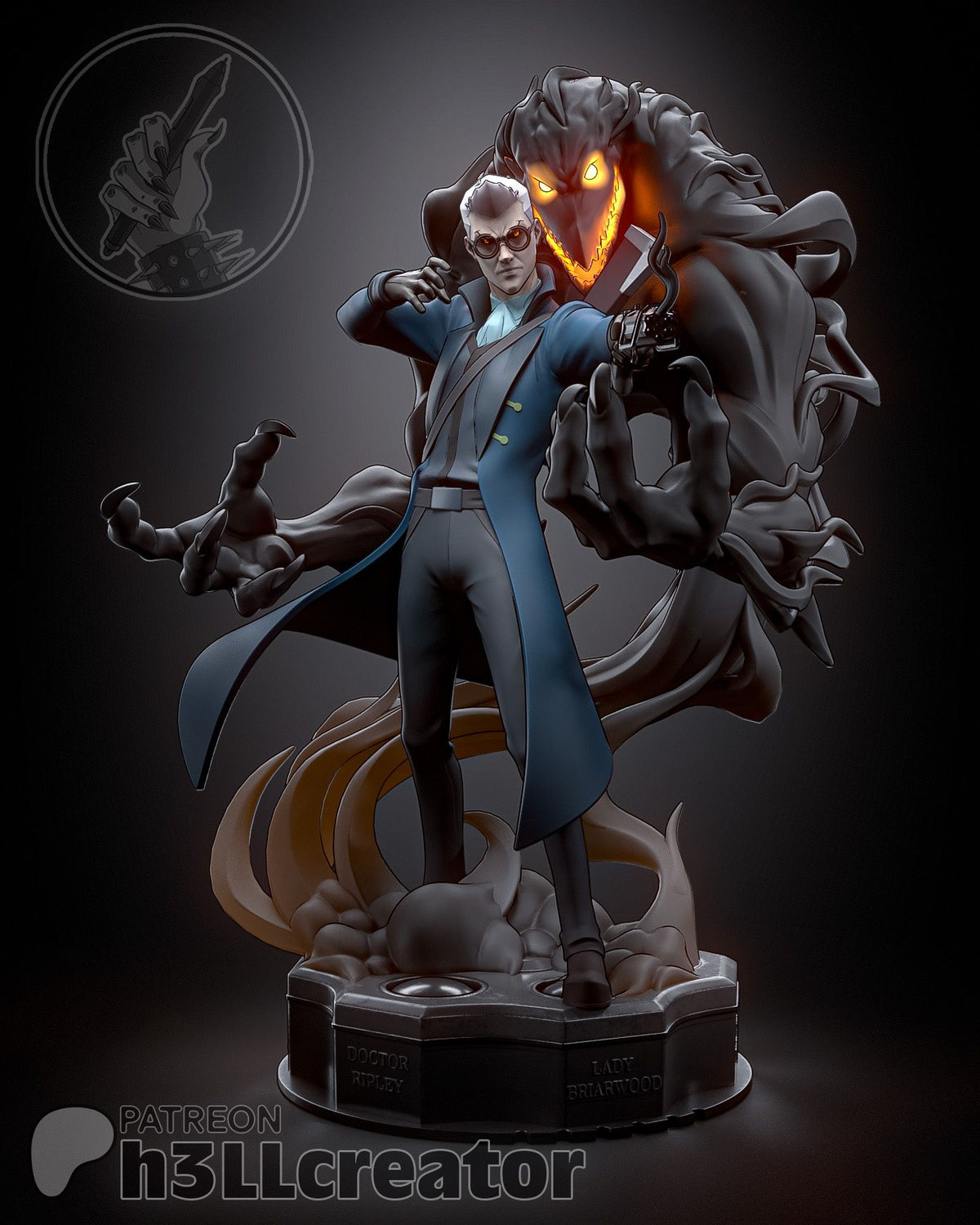 Prcivael - Highly Detailed Statue - Fanart