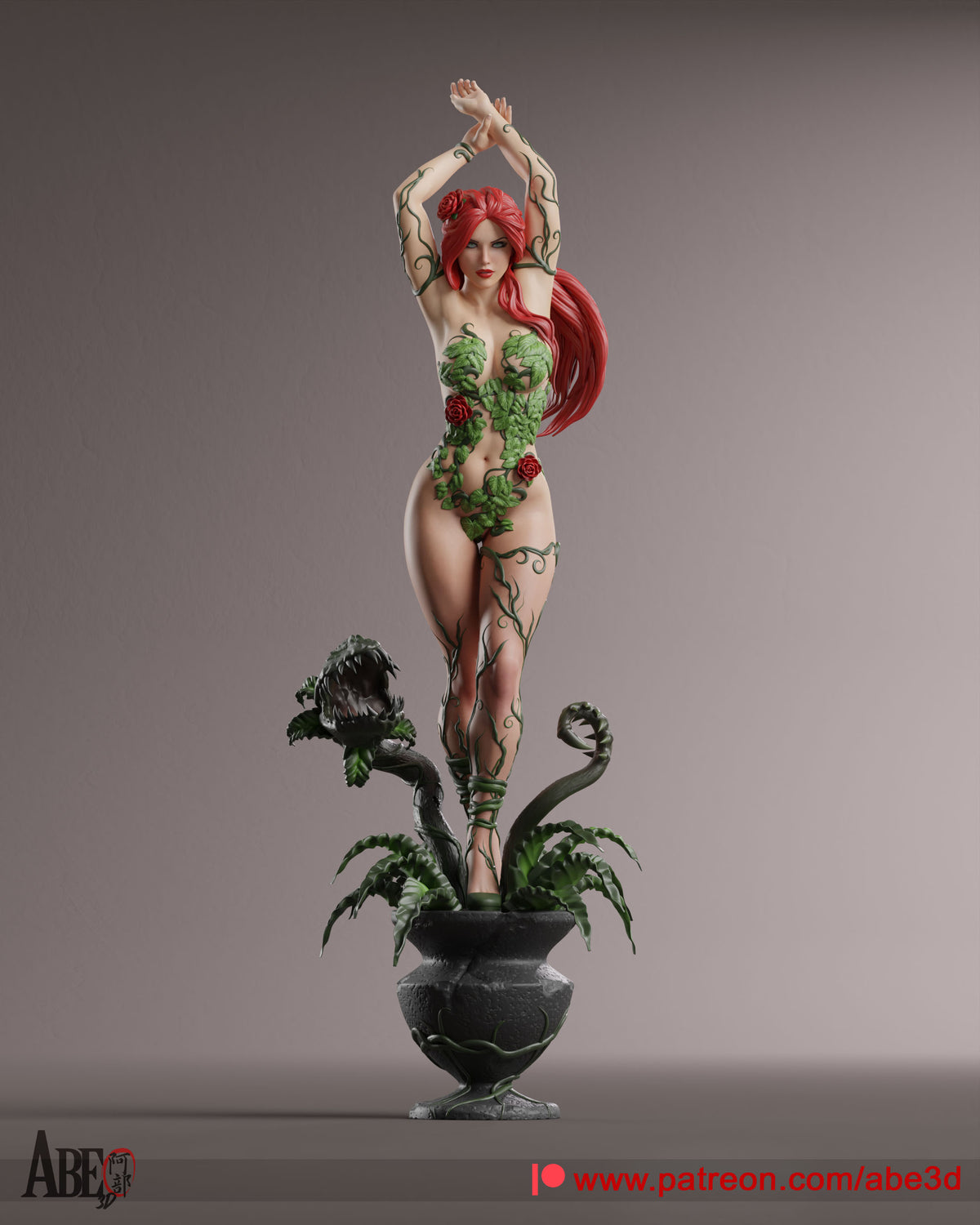 Poison Ivy - Highly Detailed Statue - Fanart