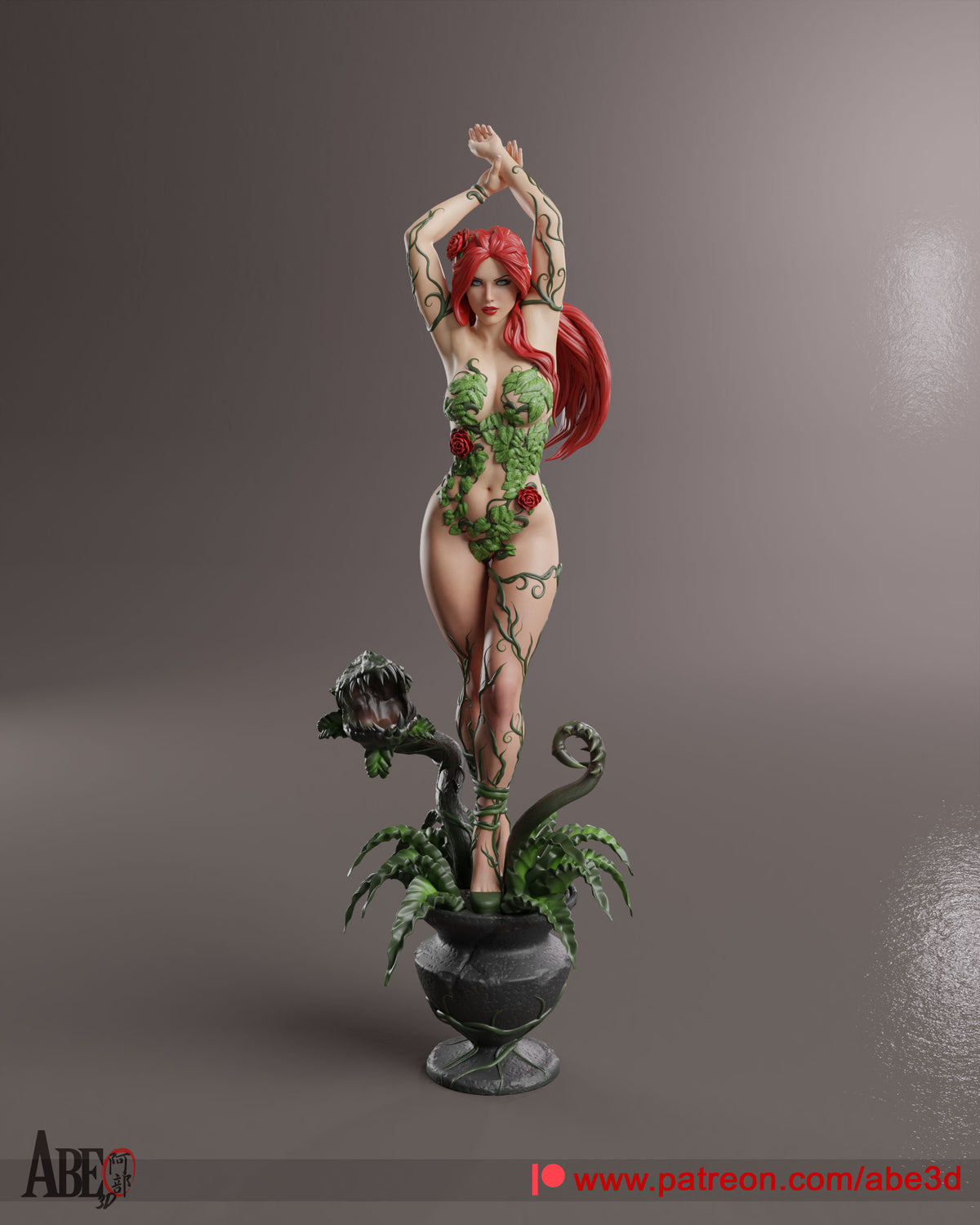 Poison Ivy - Highly Detailed Statue - Fanart