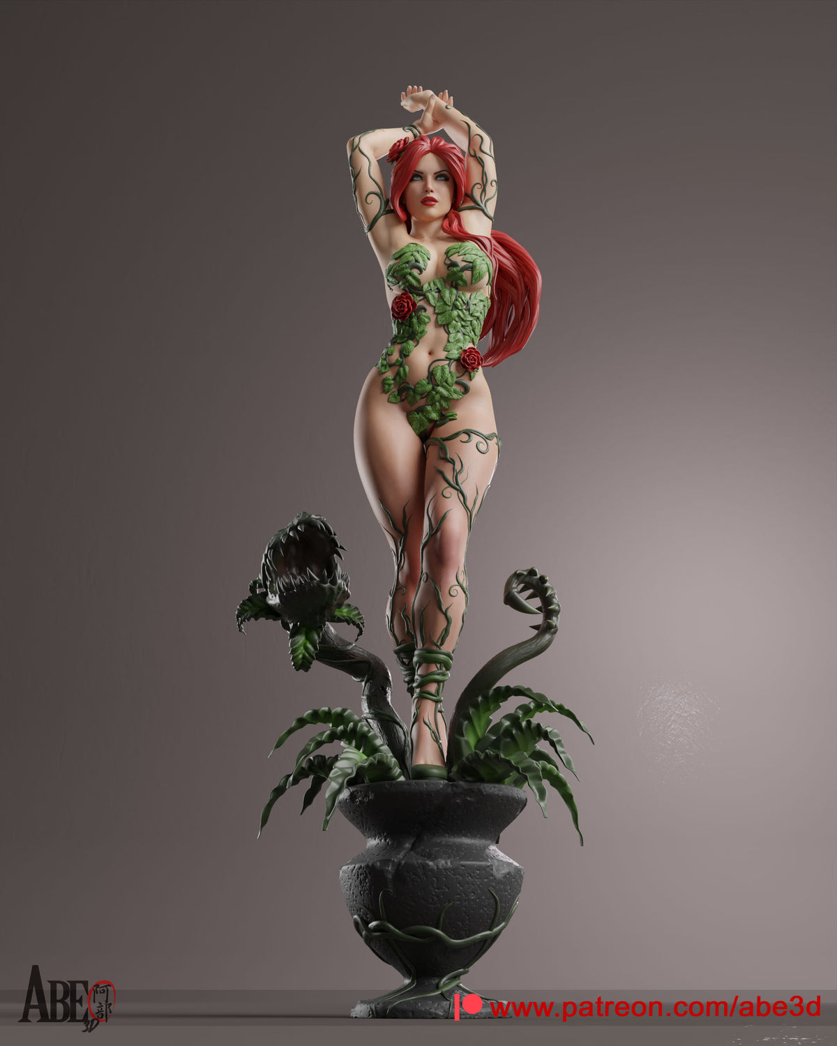 Poison Ivy - Highly Detailed Statue - Fanart