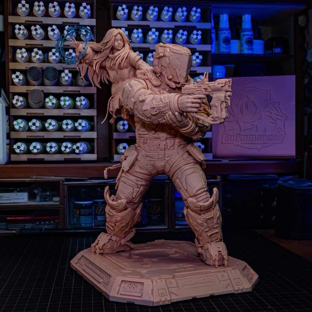 Pragmata - Highly Detailed Statue - Fanart