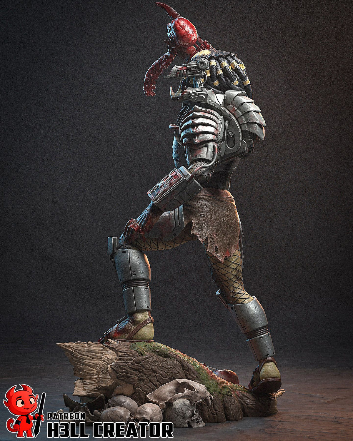 Predator - Highly Detailed Statue - Fanart