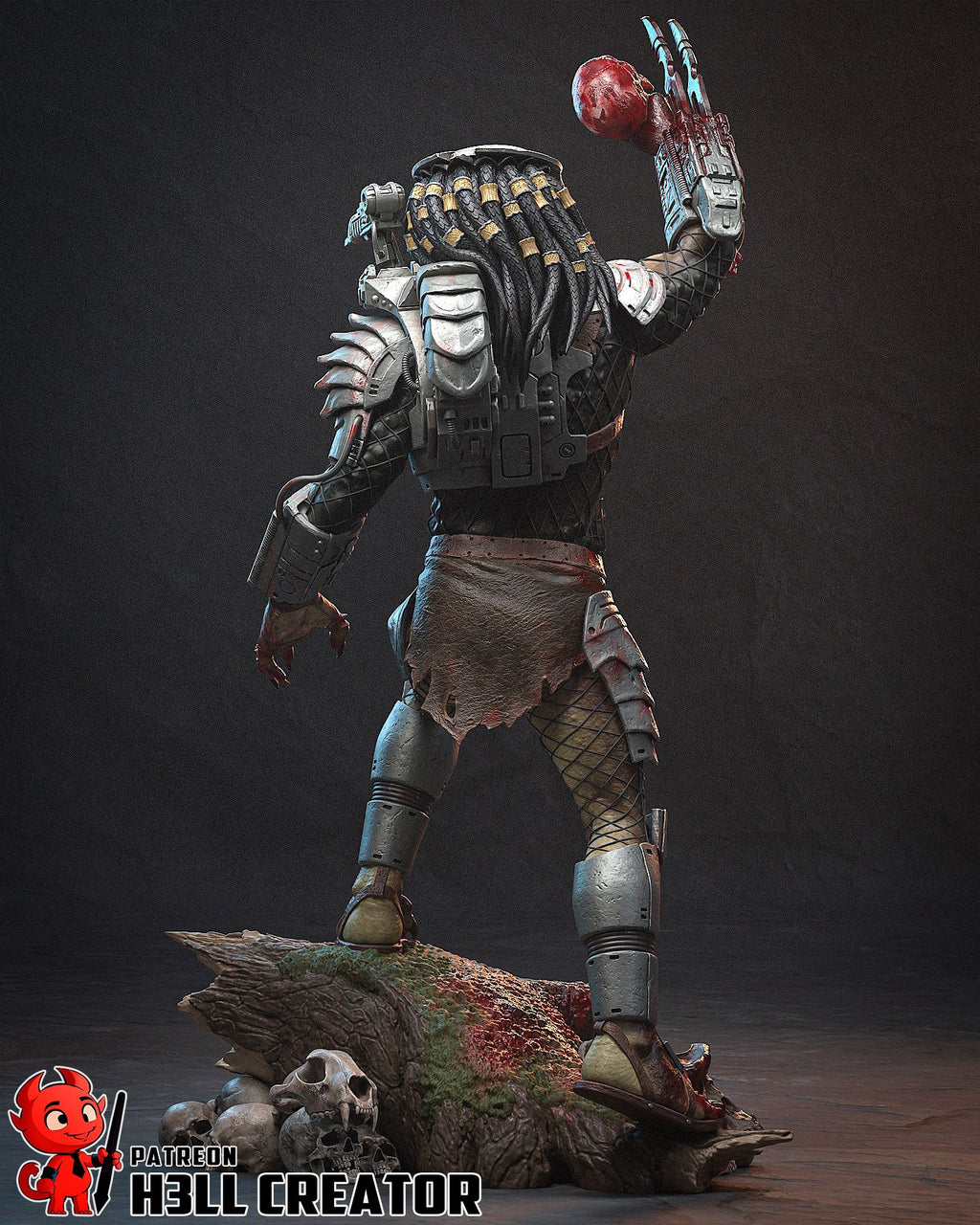Predator - Highly Detailed Statue - Fanart