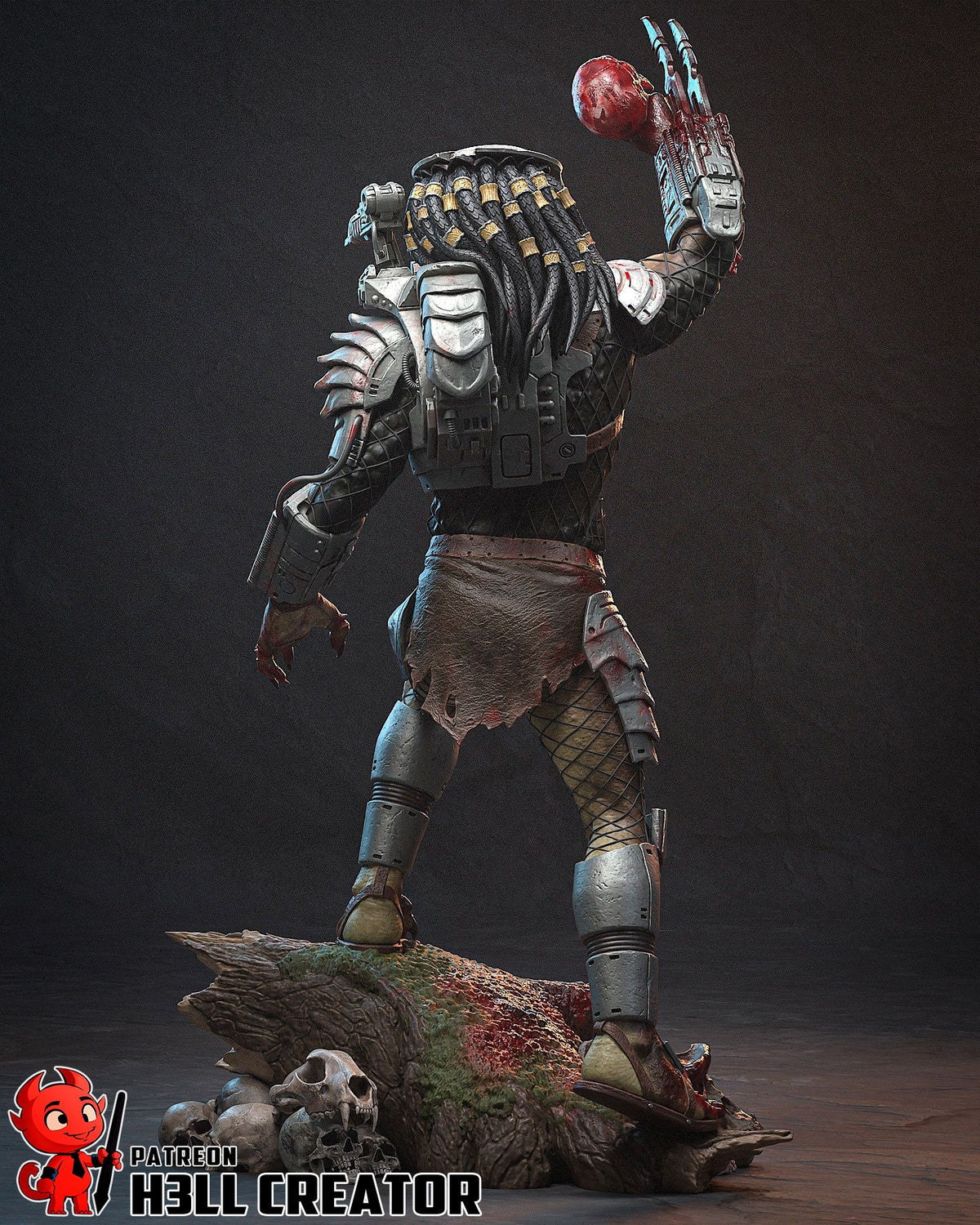 Predator - Highly Detailed Statue - Fanart