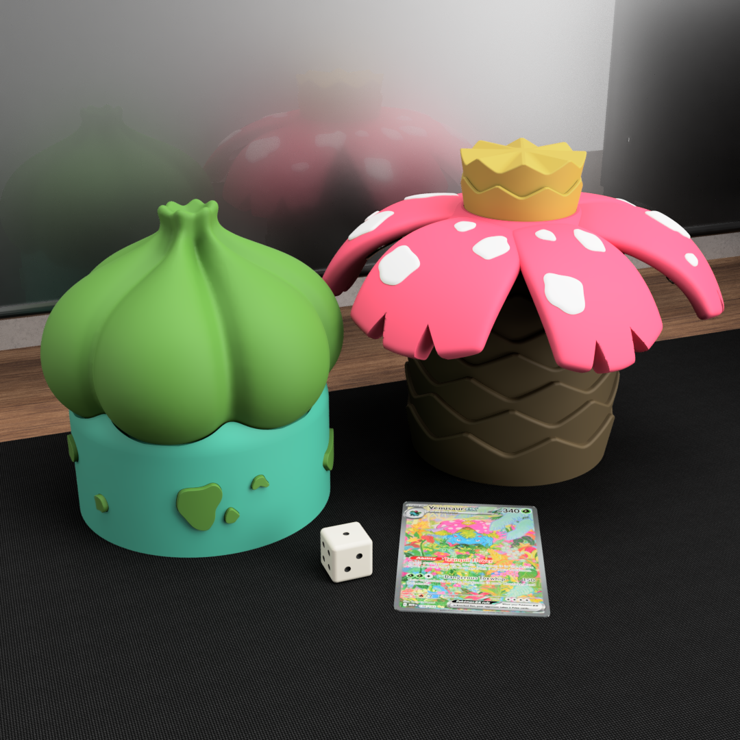 Bulbasaur & Venusaur Bulb - Deck Box