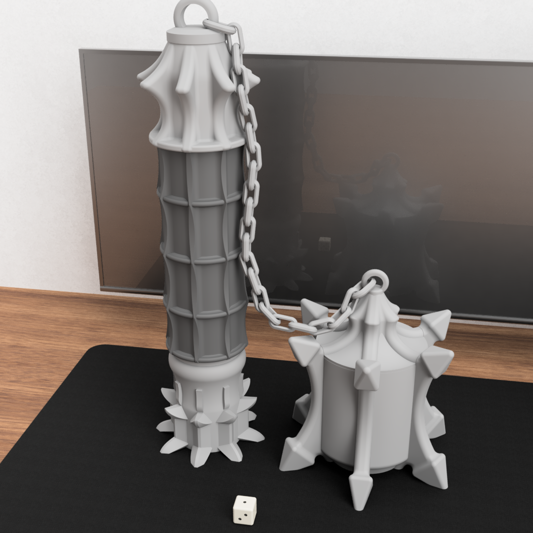 Witch King Flail Mace Pack - Deck Box