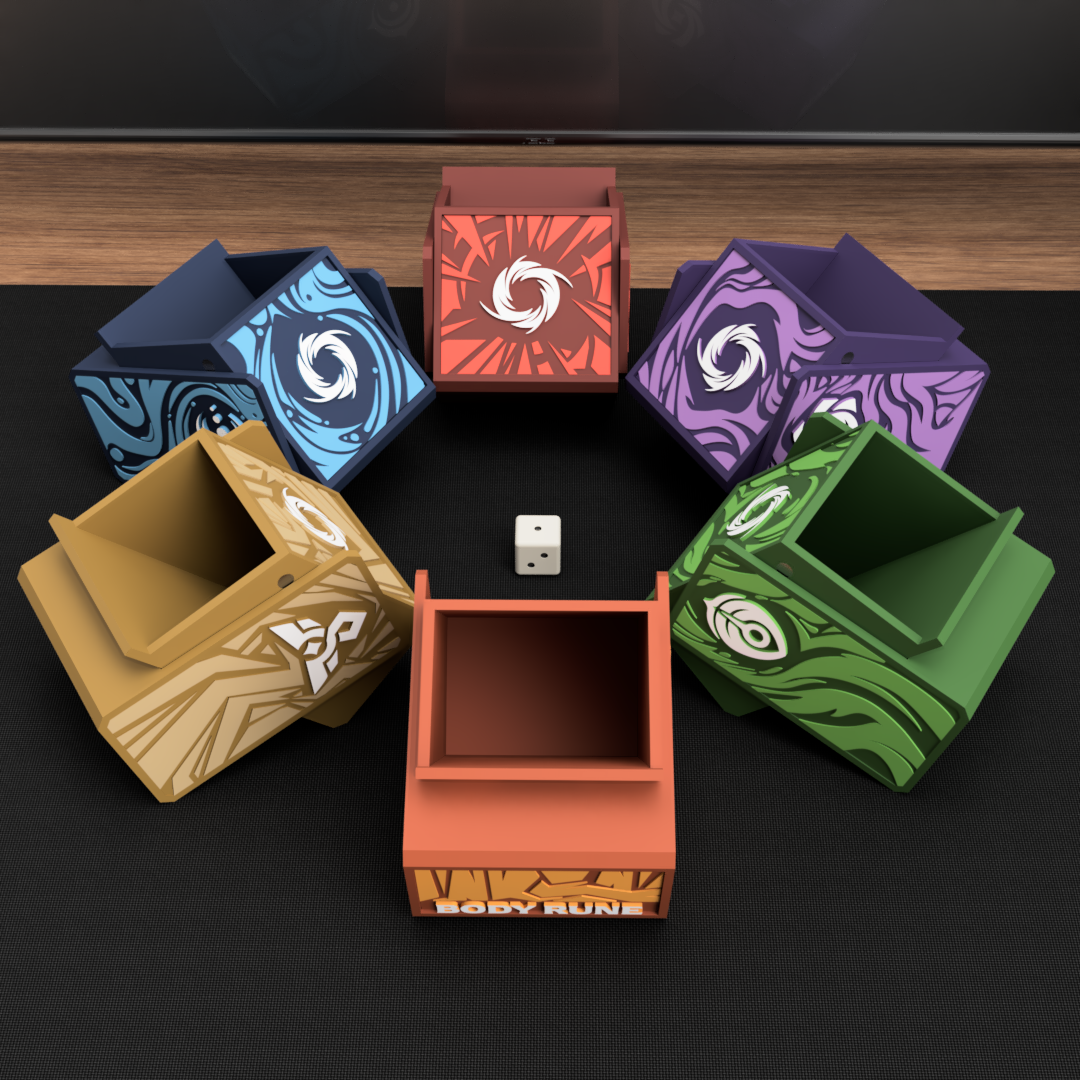 Riftbound Rune - Deck Box