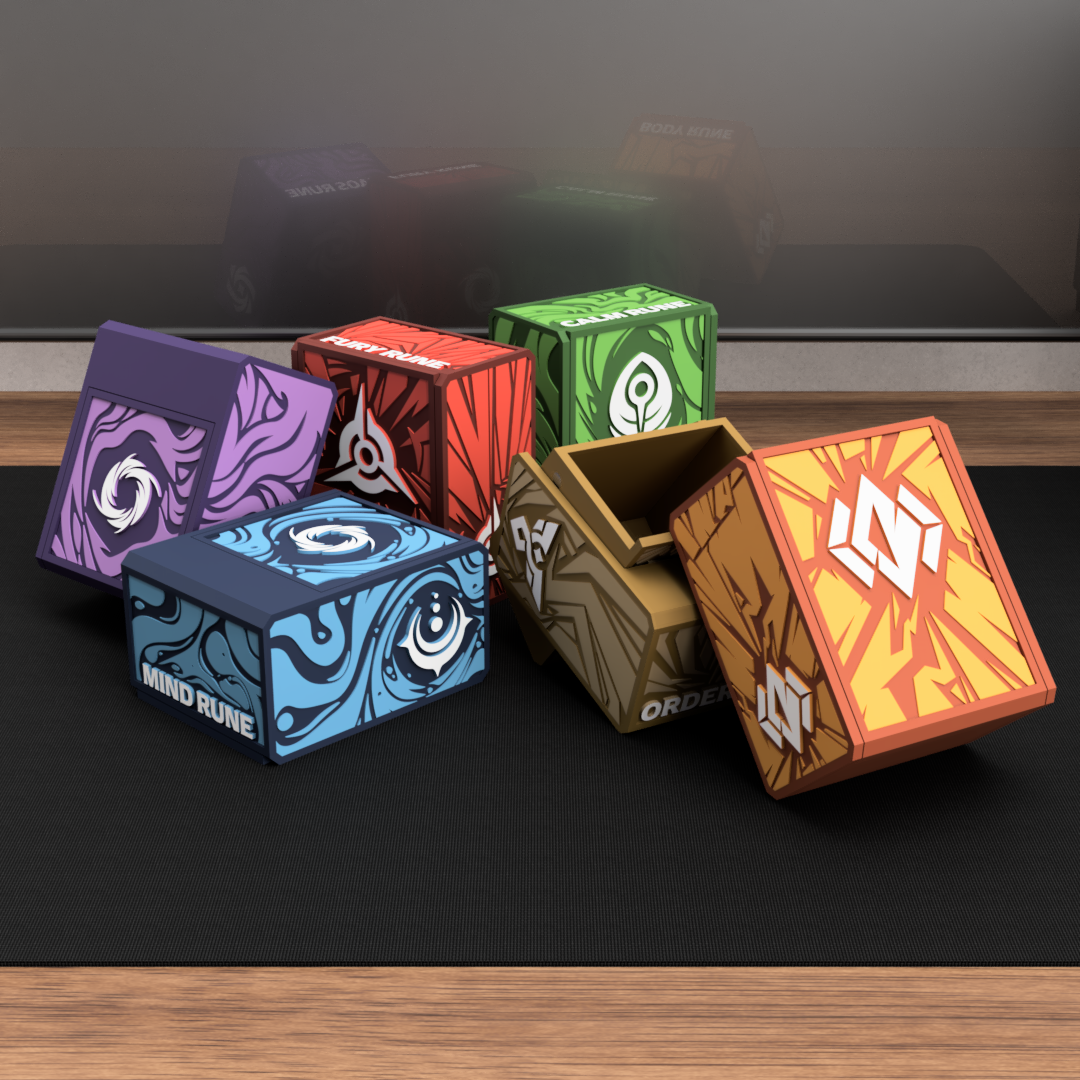 Riftbound Rune - Deck Box