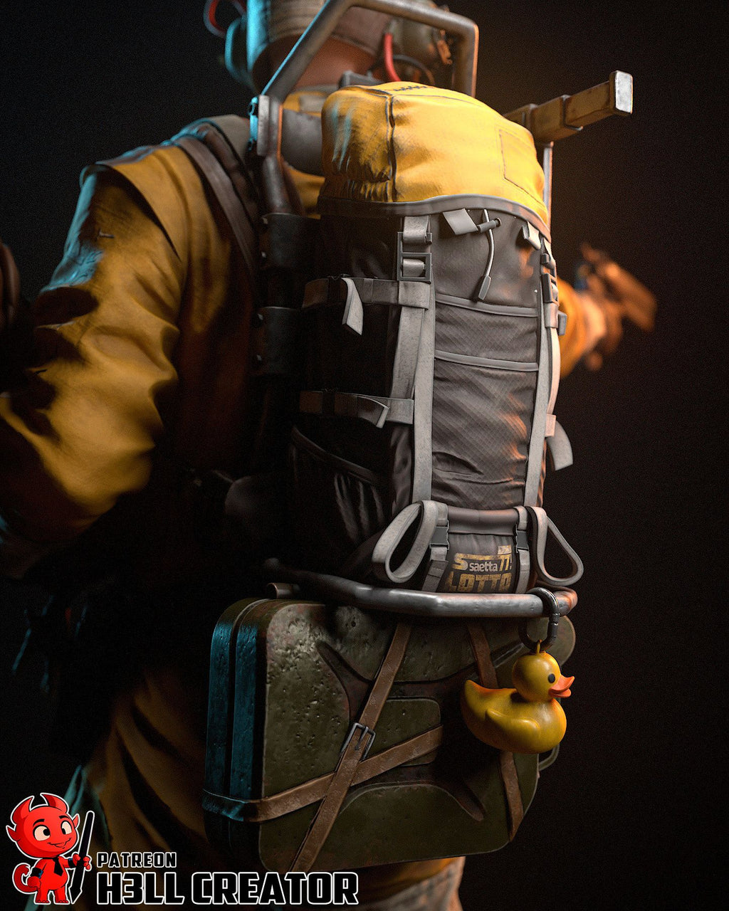 Raider - Highly Detailed Statue - Fanart