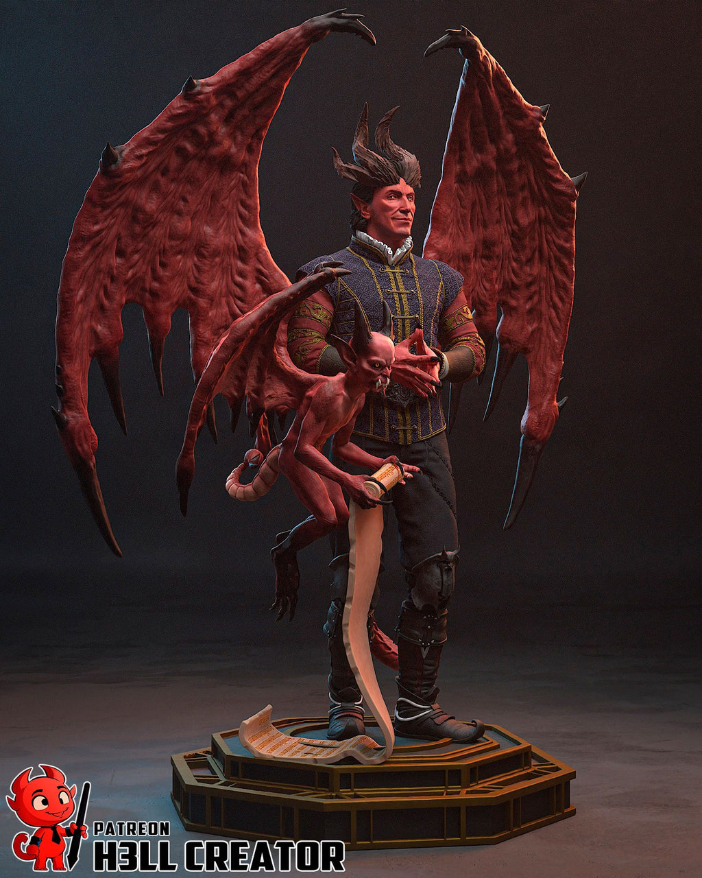 Raphael - Highly Detailed Statue - Fanart