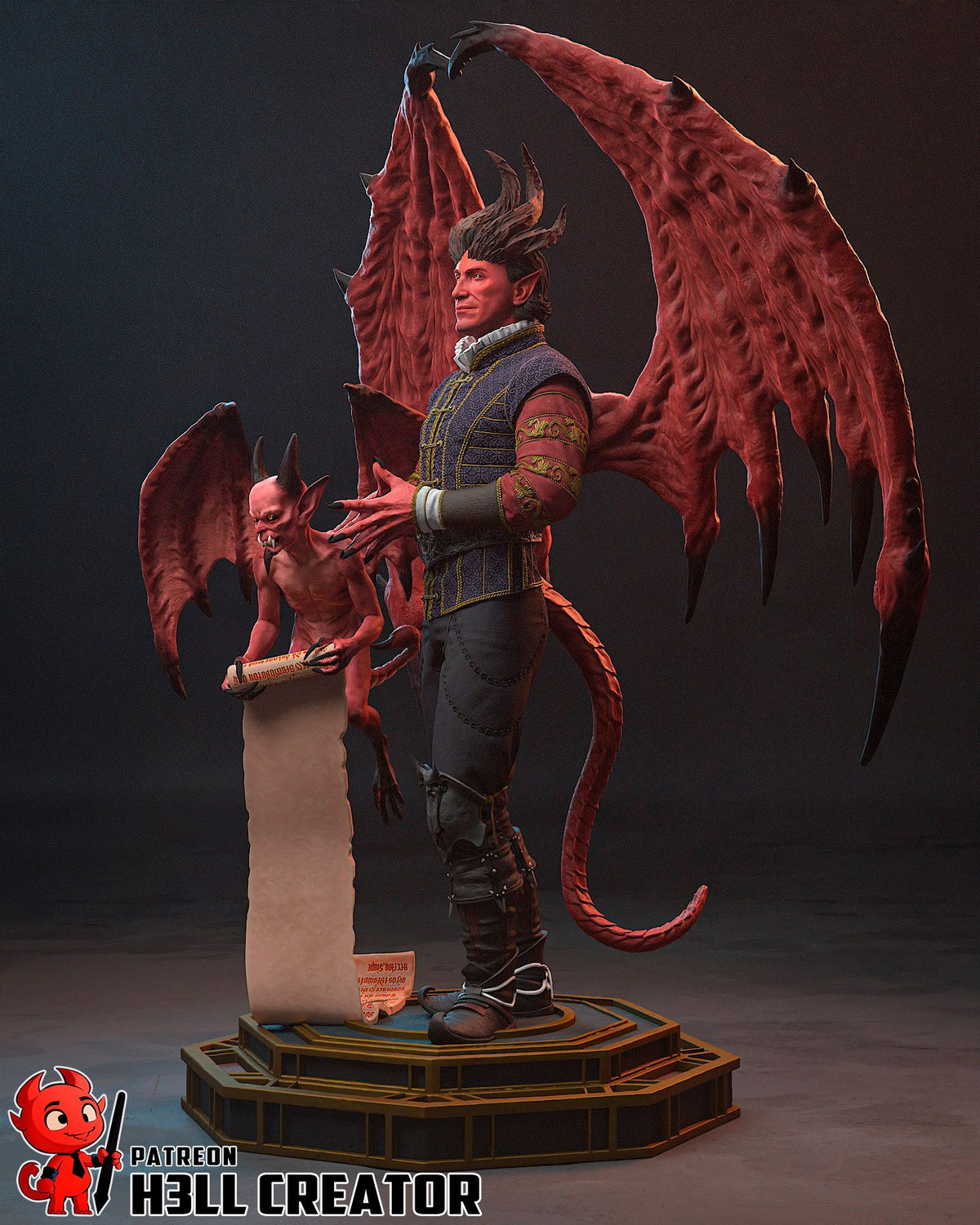 Raphael - Highly Detailed Statue - Fanart