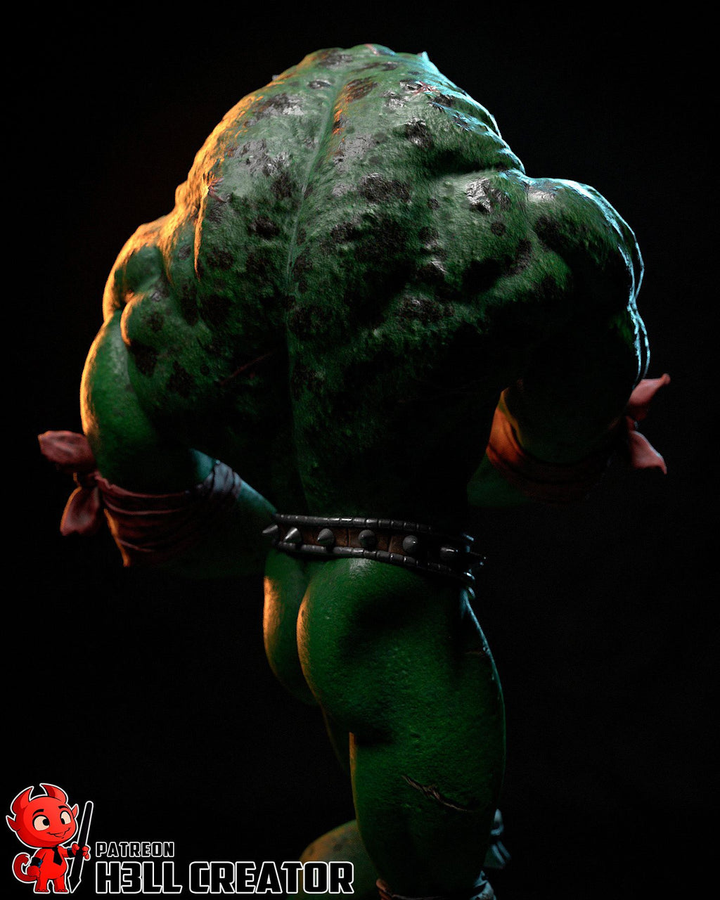 Rash - Highly Detailed Statue - Fanart
