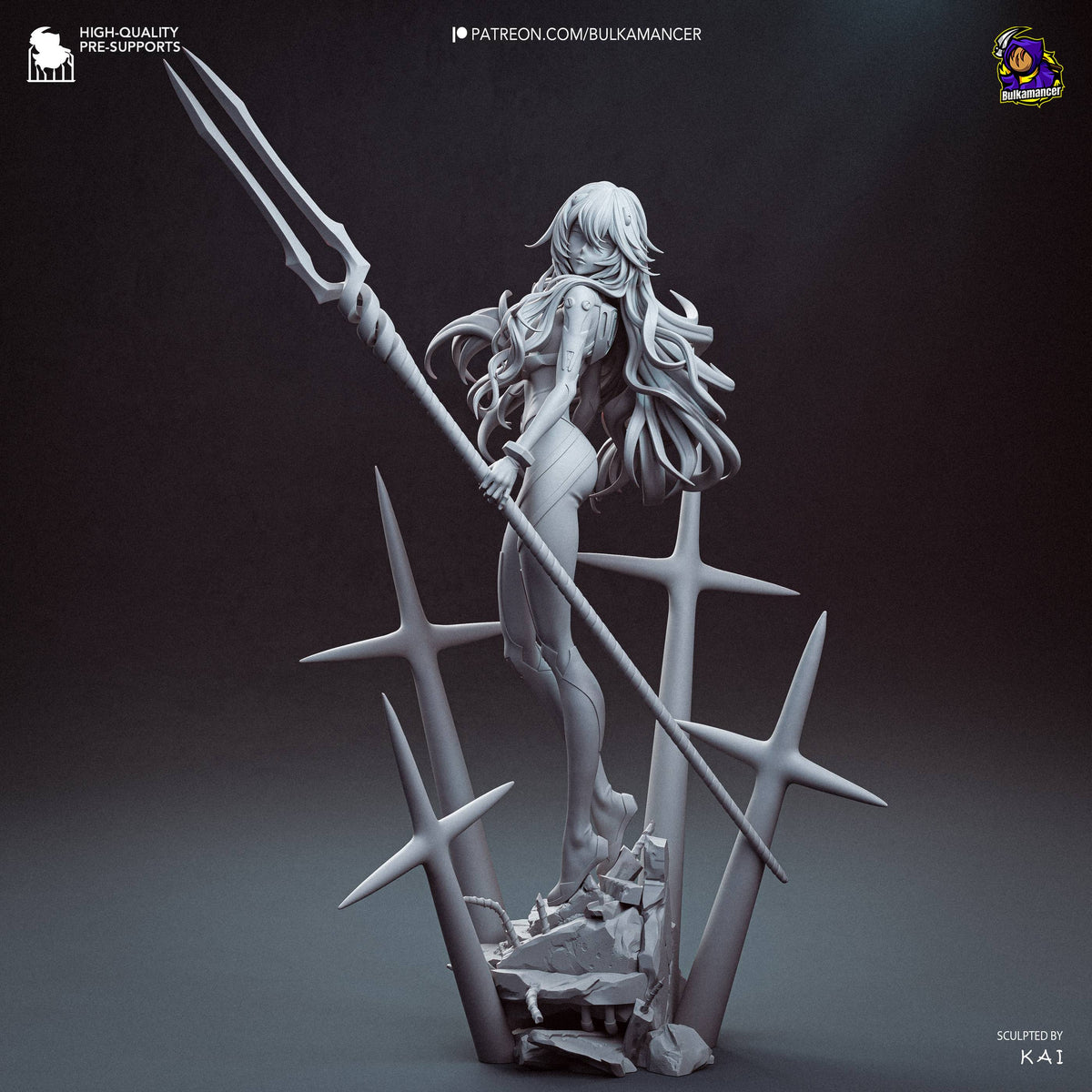 Rei - Highly Detailed Statue - Fanart