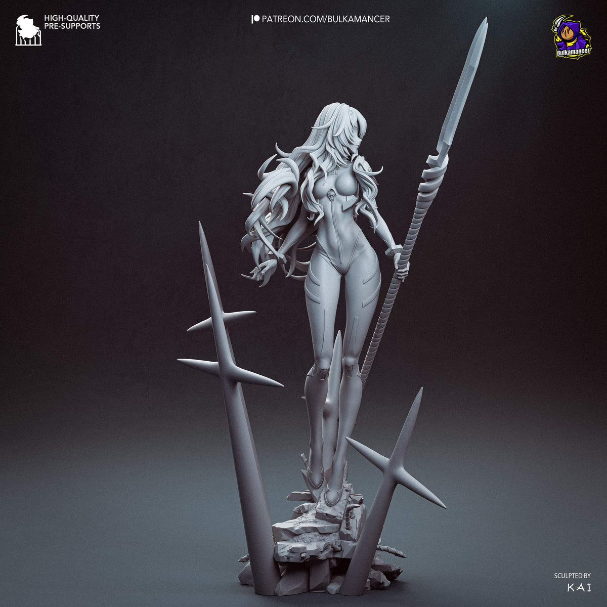 Rei - Highly Detailed Statue - Fanart