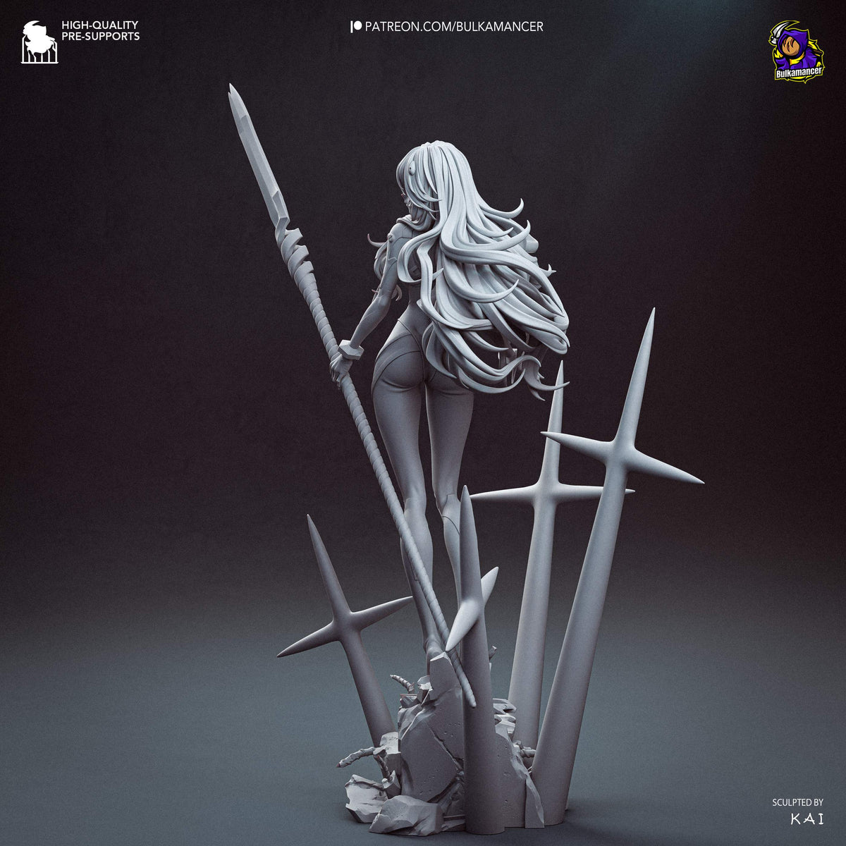 Rei - Highly Detailed Statue - Fanart