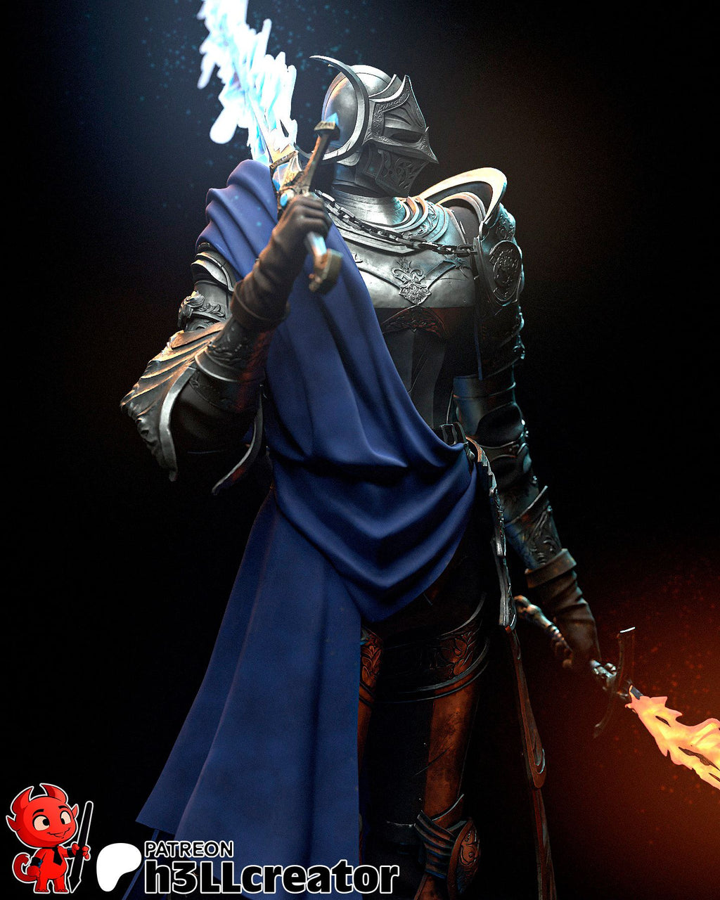 Rellana - Highly Detailed Statue - Fanart