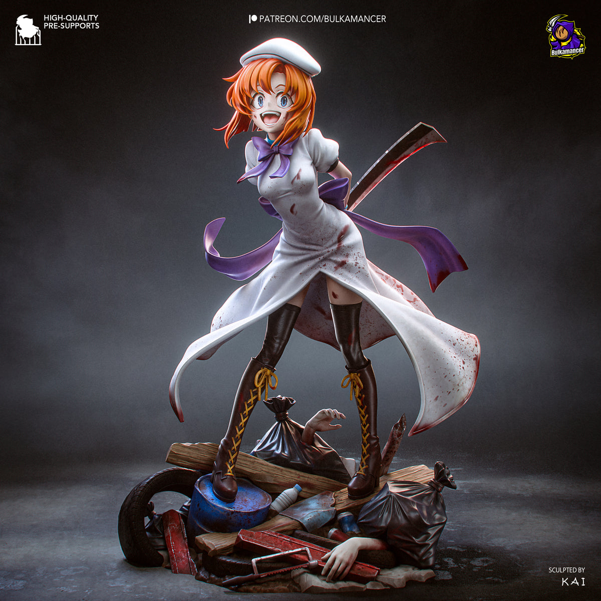 Rena Ryugu - Highly Detailed Statue - Fanart