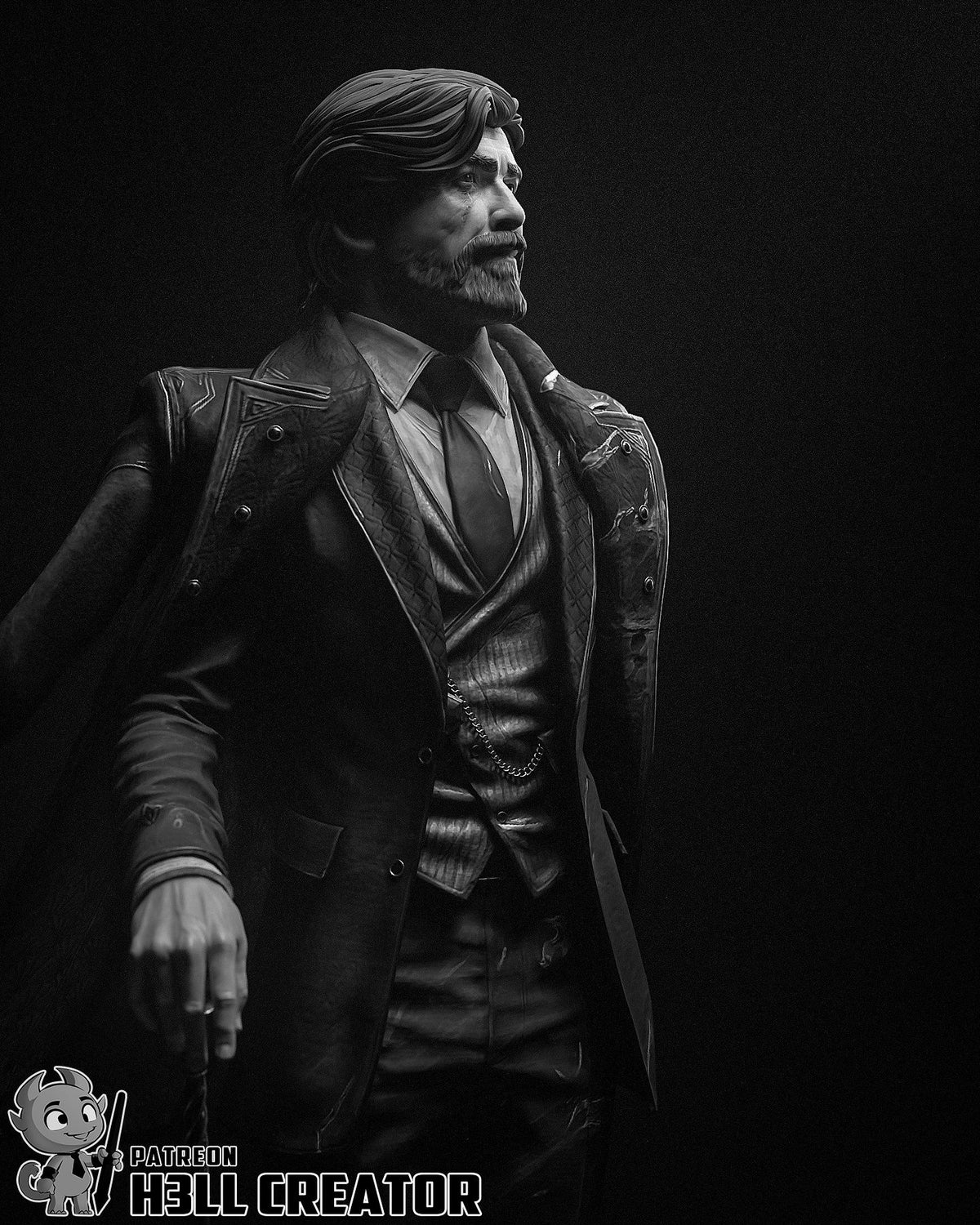 Renoir - Highly Detailed Statue - Fanart