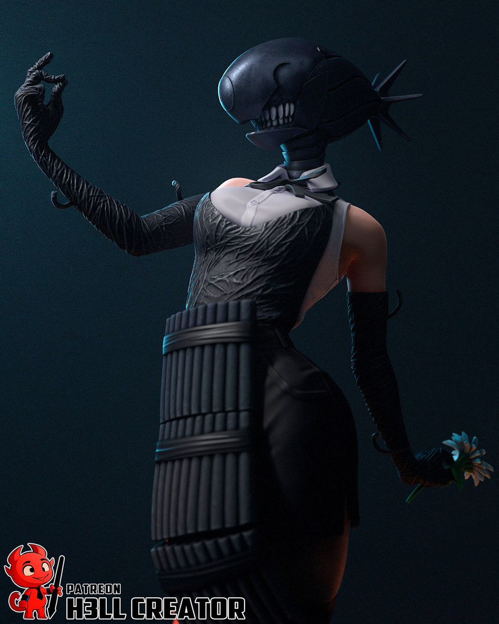 Reze - Highly Detailed Statue - Fanart