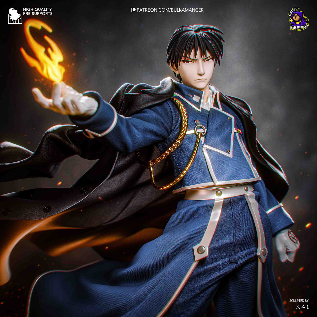 Roy - Highly Detailed Statue - Fanart