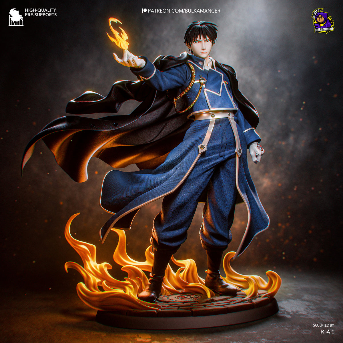 Roy - Highly Detailed Statue - Fanart