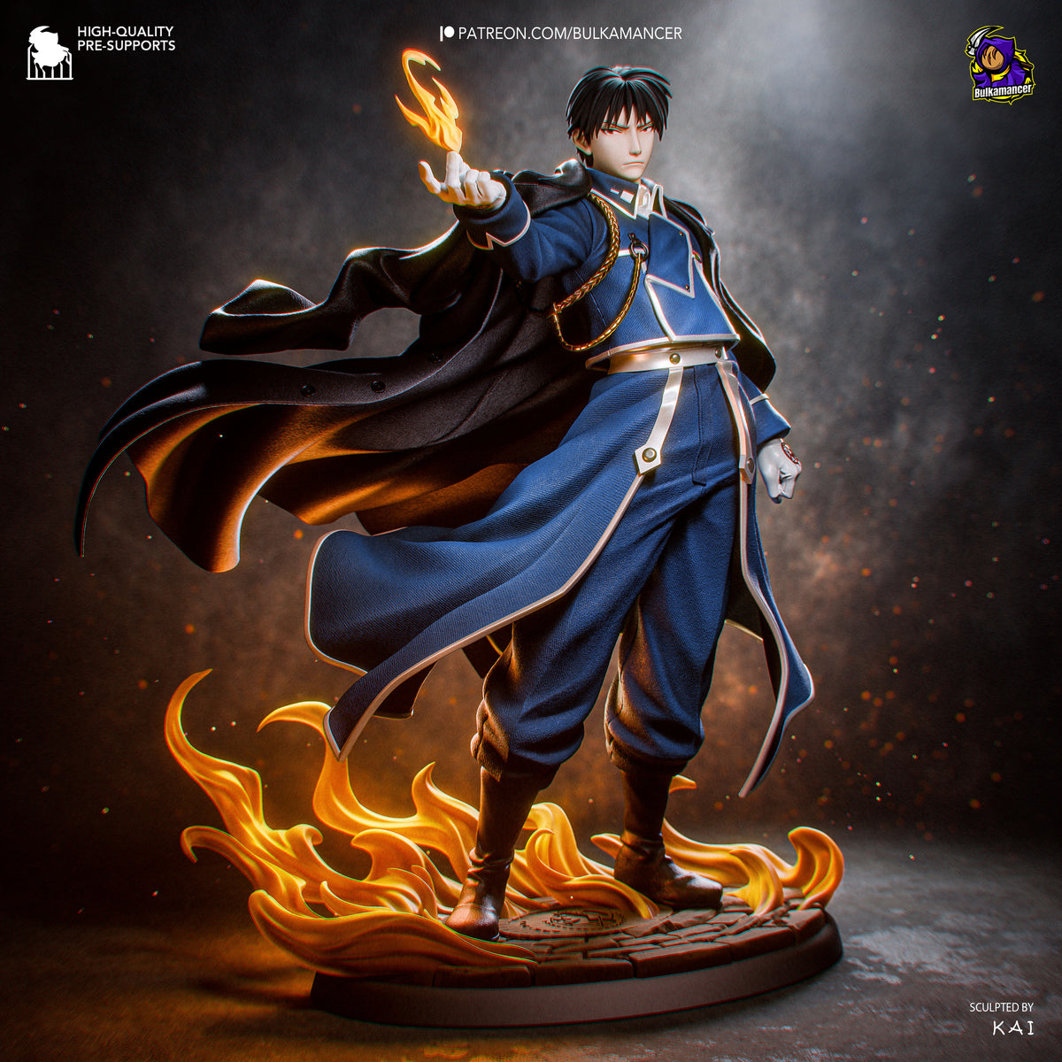 Roy - Highly Detailed Statue - Fanart