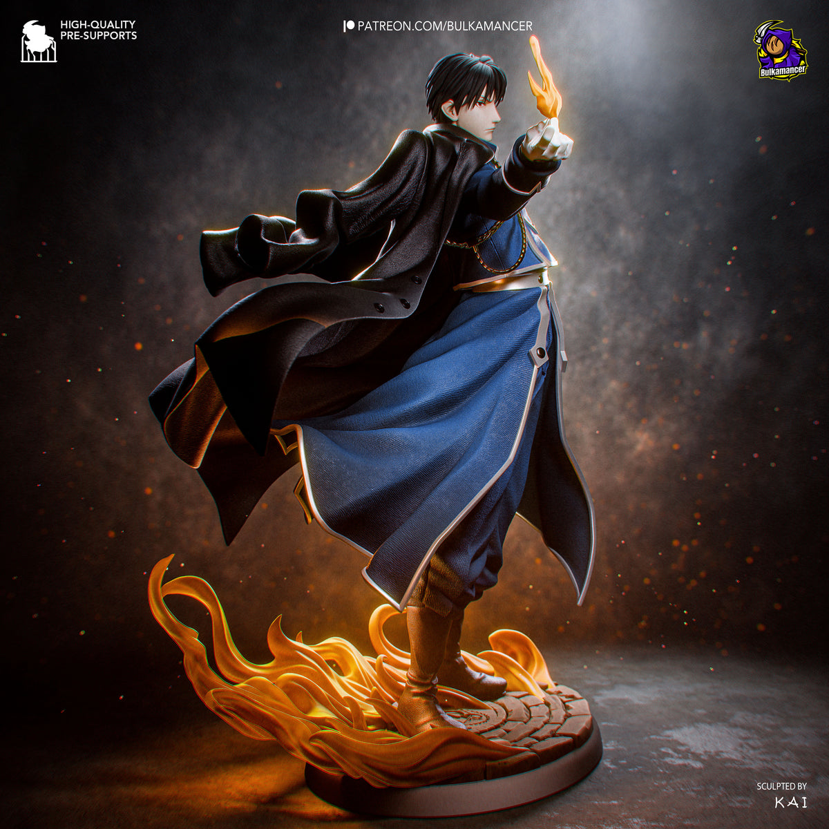 Roy - Highly Detailed Statue - Fanart