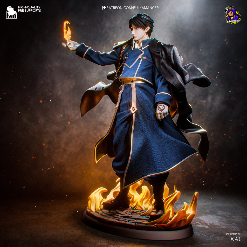 Roy - Highly Detailed Statue - Fanart