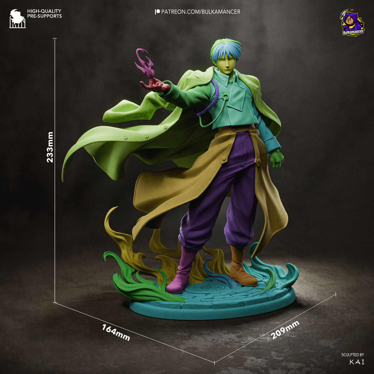 Roy - Highly Detailed Statue - Fanart