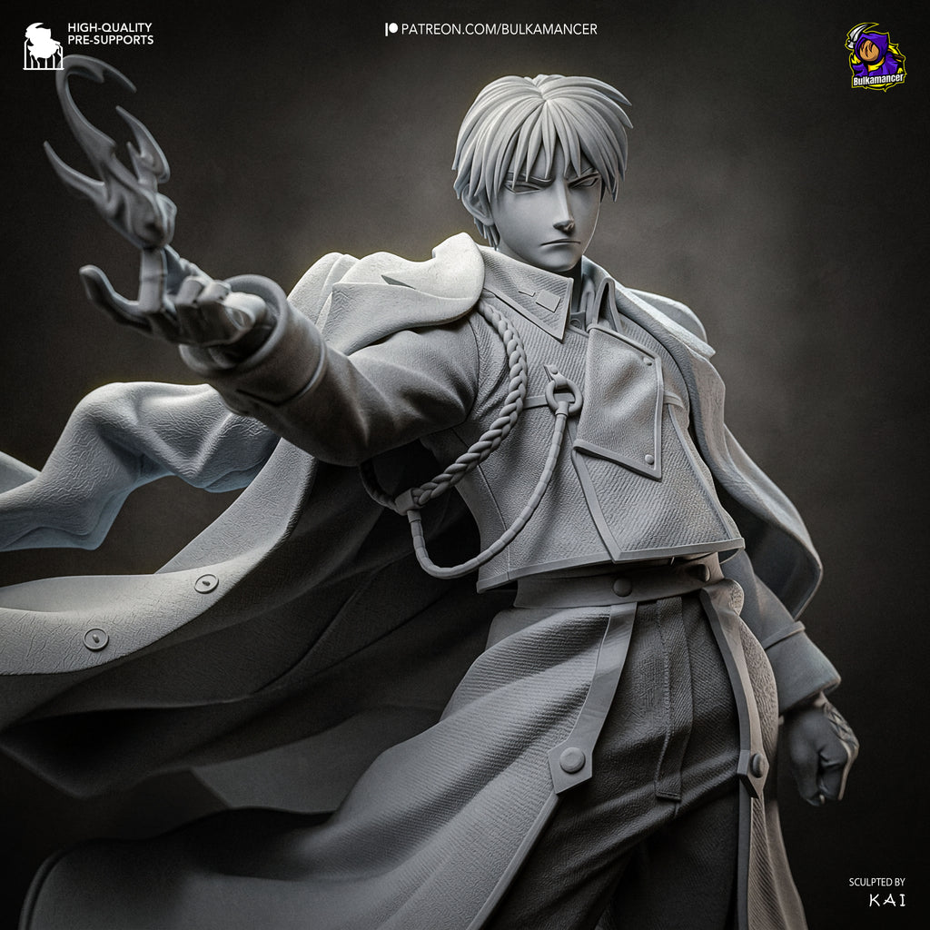 Roy - Highly Detailed Statue - Fanart