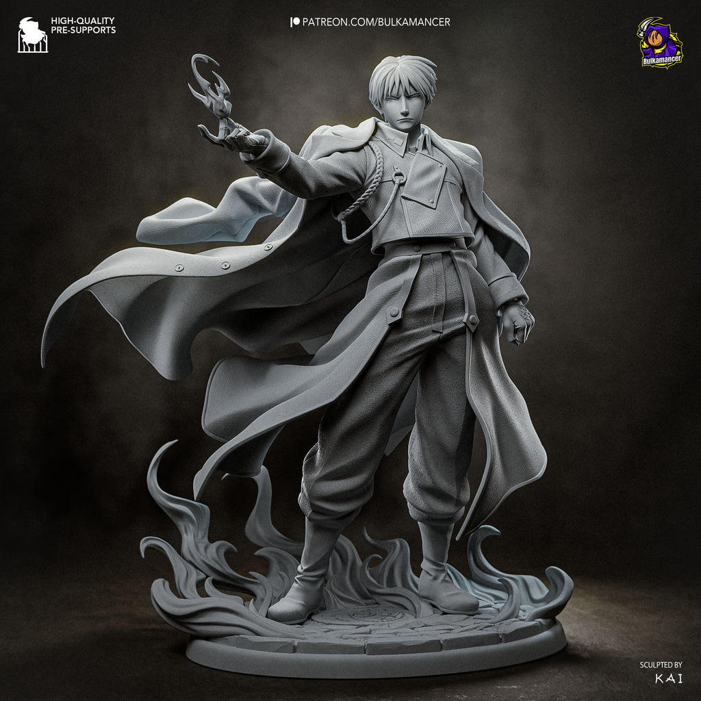 Roy - Highly Detailed Statue - Fanart