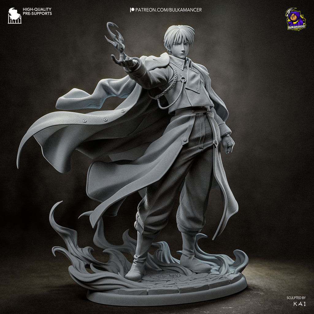 Roy - Highly Detailed Statue - Fanart