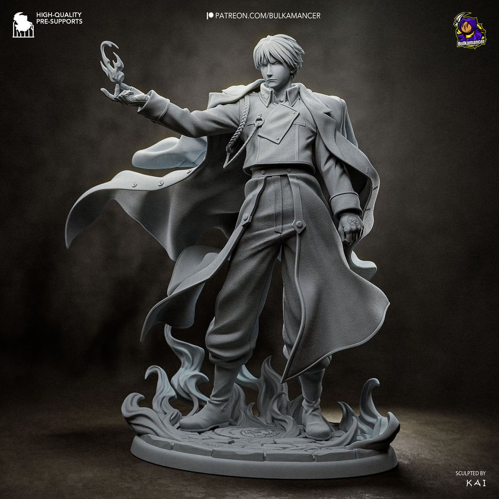 Roy - Highly Detailed Statue - Fanart