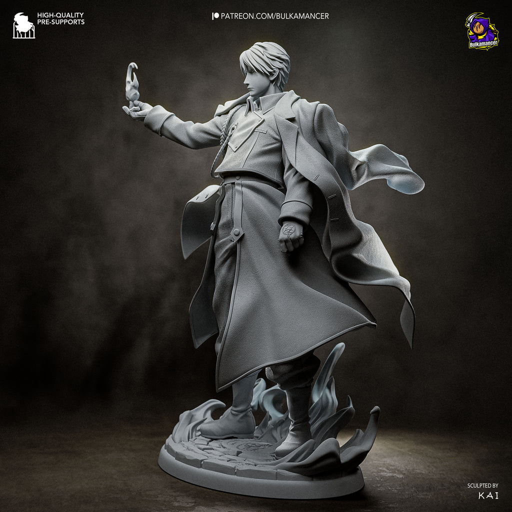 Roy - Highly Detailed Statue - Fanart