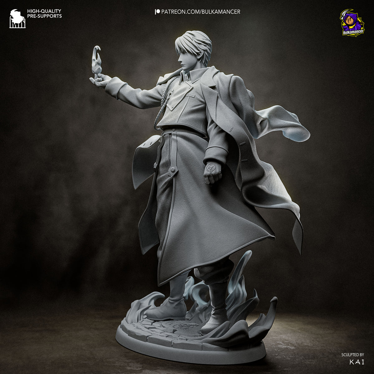 Roy - Highly Detailed Statue - Fanart