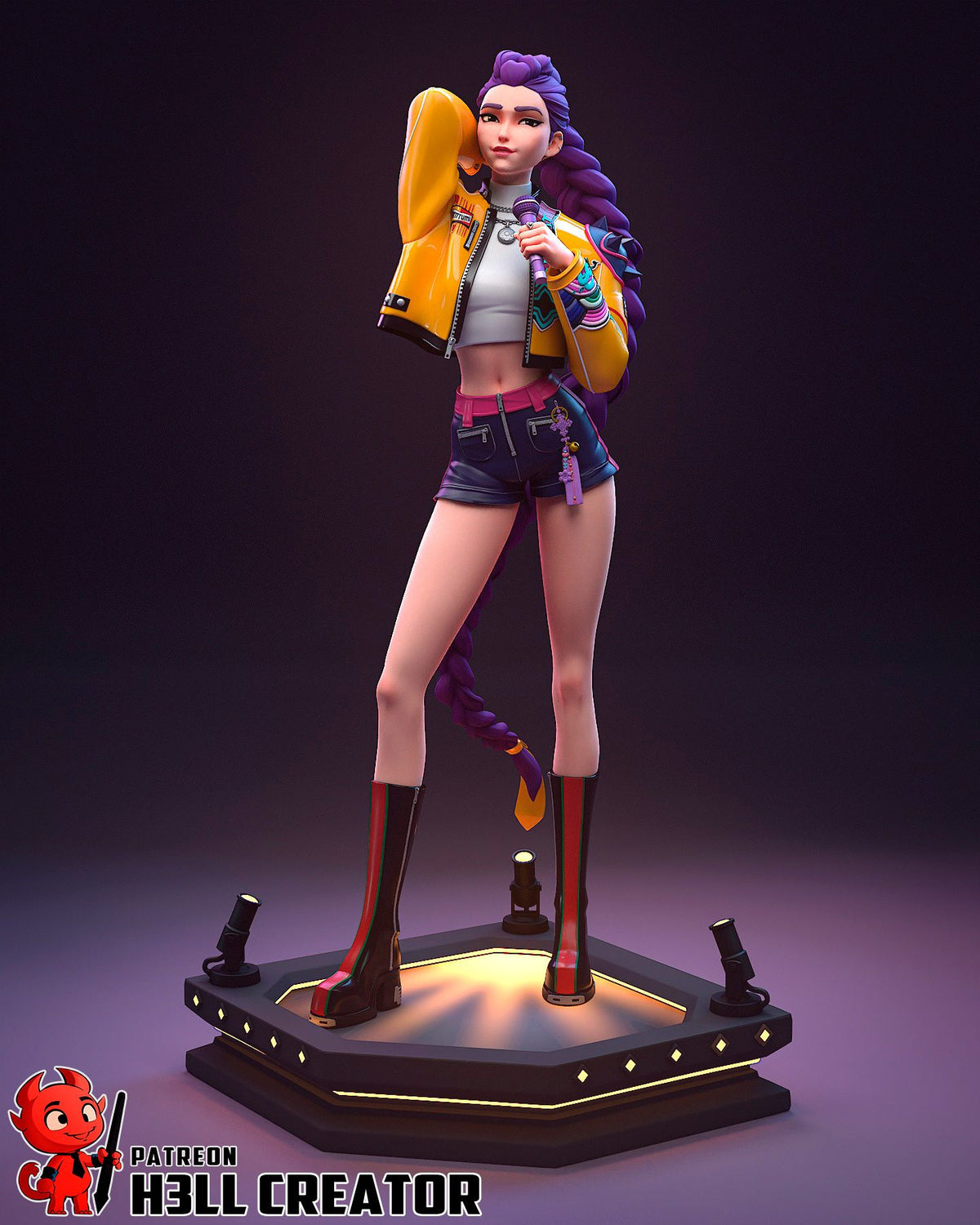 Rumi - Highly Detailed Statue - Fanart