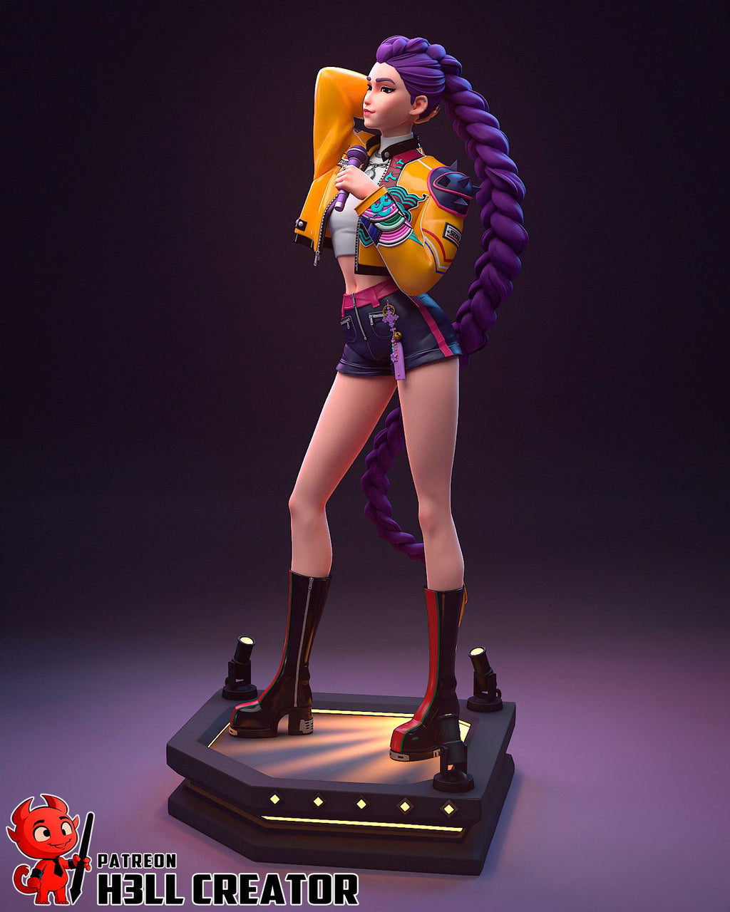 Rumi - Highly Detailed Statue - Fanart