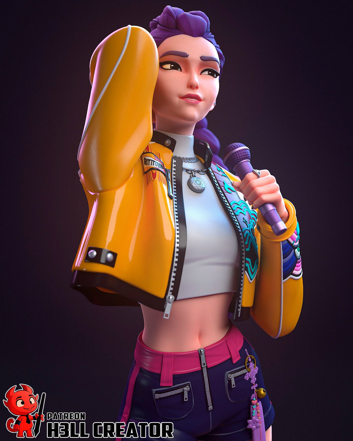 Rumi - Highly Detailed Statue - Fanart