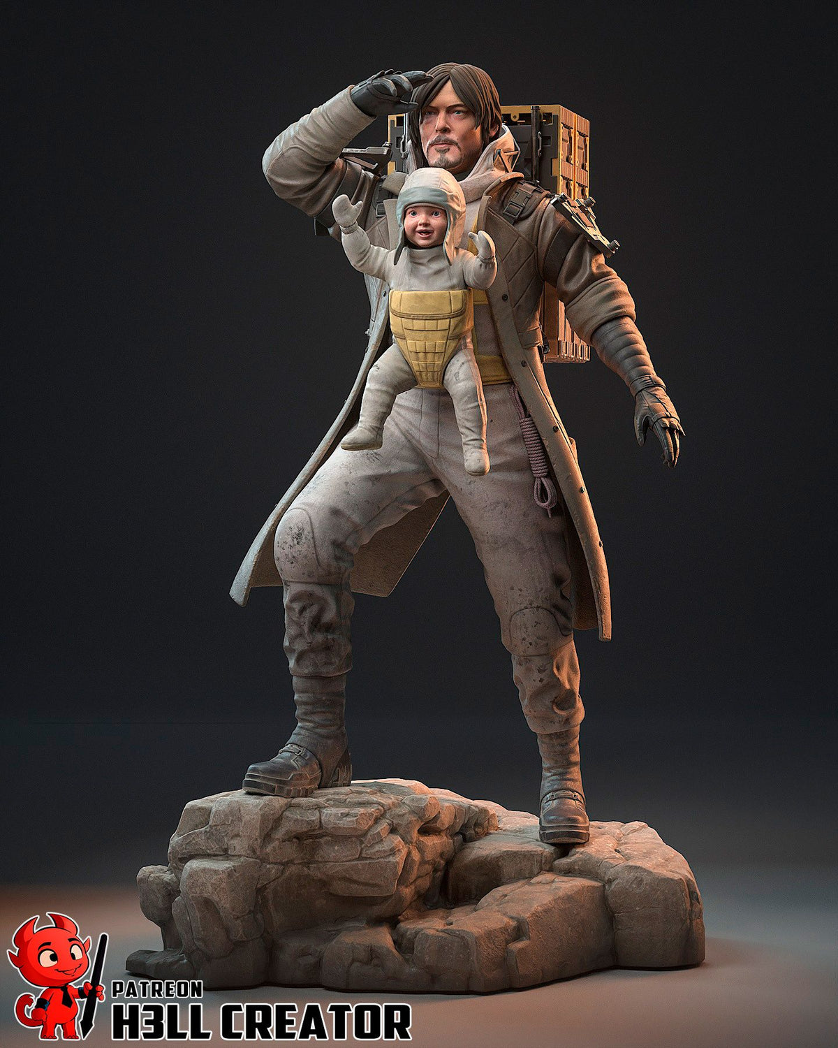 Sam - Highly Detailed Statue - Fanart