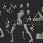 Samara - Highly Detailed Statue - Fanart